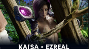 CHIKIPIKO海咲 × EZREAL 痴女双飞 超敏感体质绝顶高潮 电竞少女被开发成肉便器全程实录